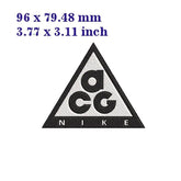 Nike ACG logo - Embroidery Design - FineryEmbroidery
